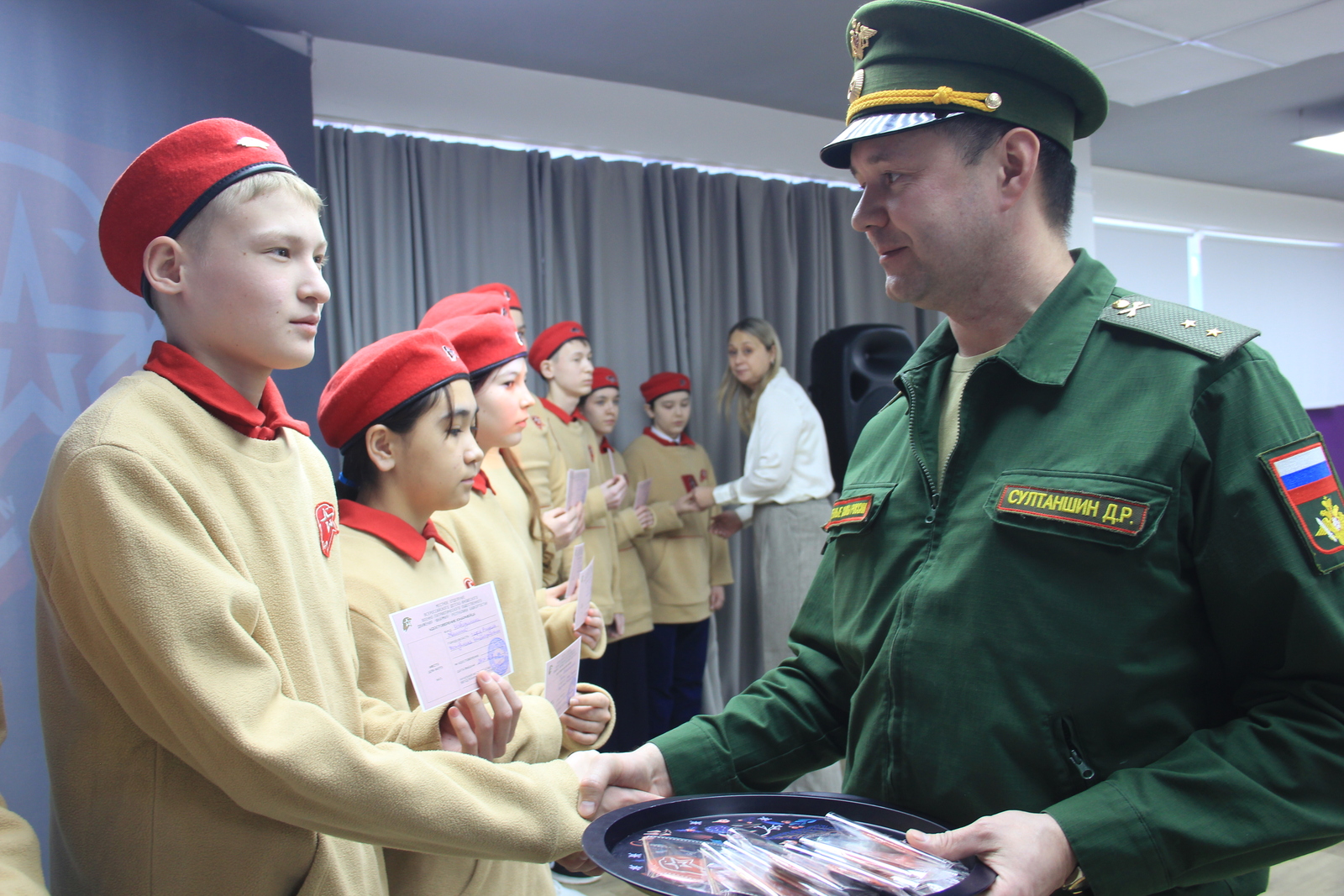 «Юнармия» сафына яңы Ватанды һаҡлаусылар теҙелде