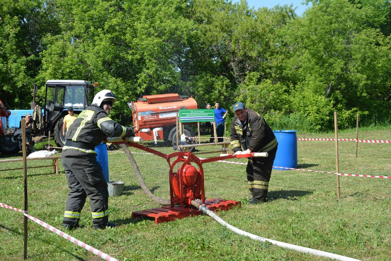 Краснокама районында янғын һүндереү командалары ярышты