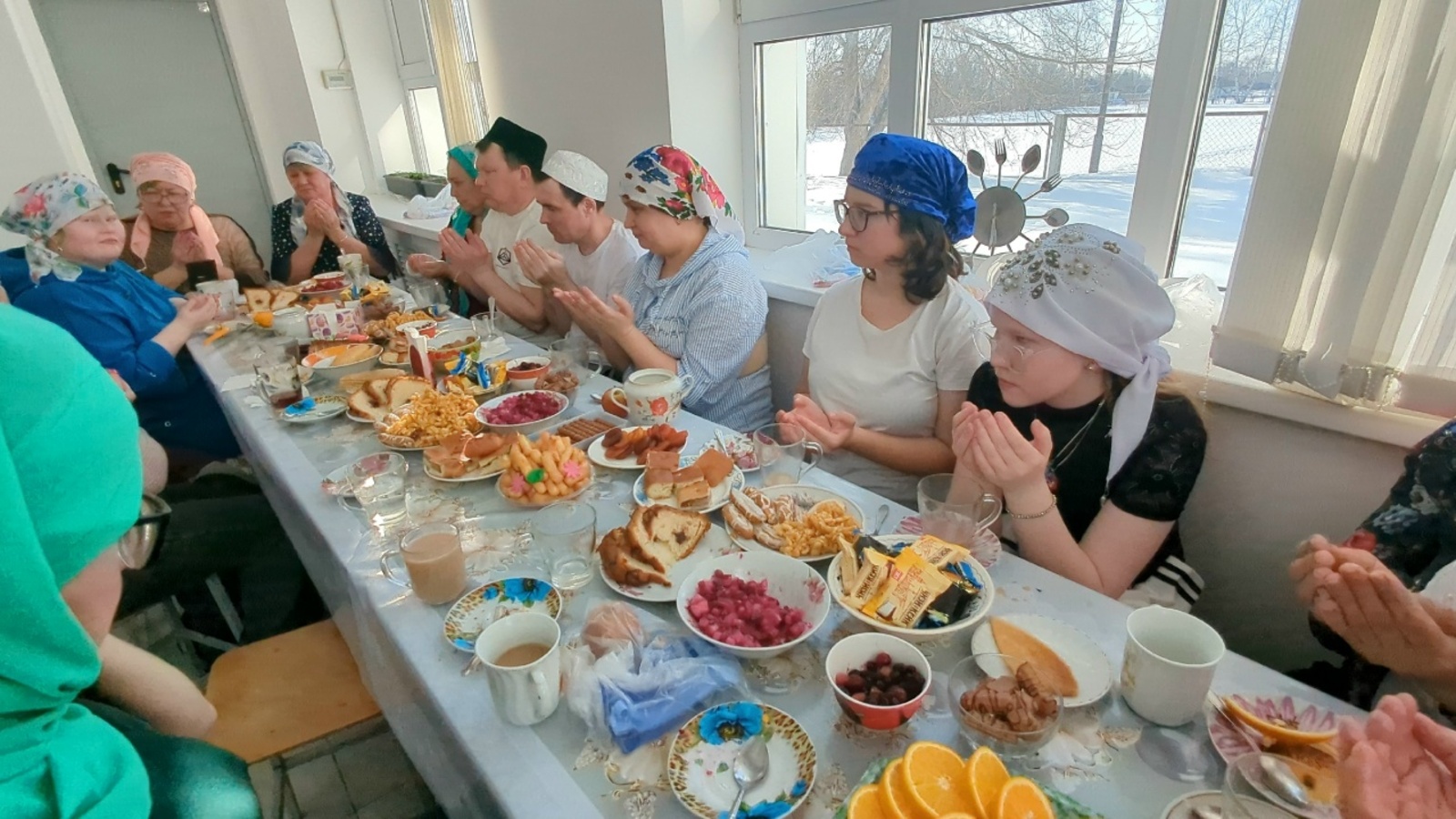 Ағиҙелдә Ураҙа байрамы изгелек һәм күңел йылыһы менән үтте