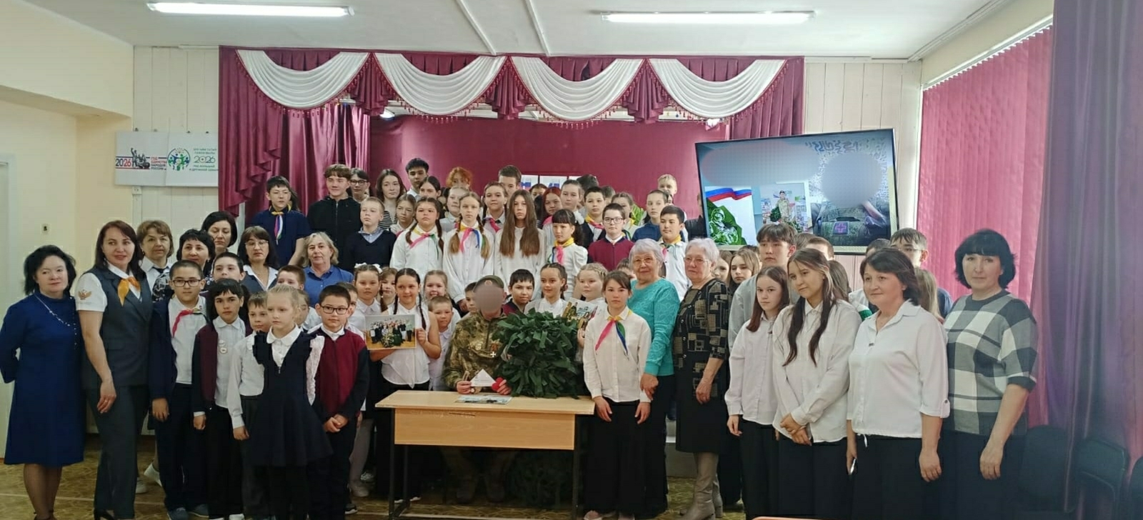 Краснокамала СВОнан ялға ҡайткан яуғир менән осрашыу үтте